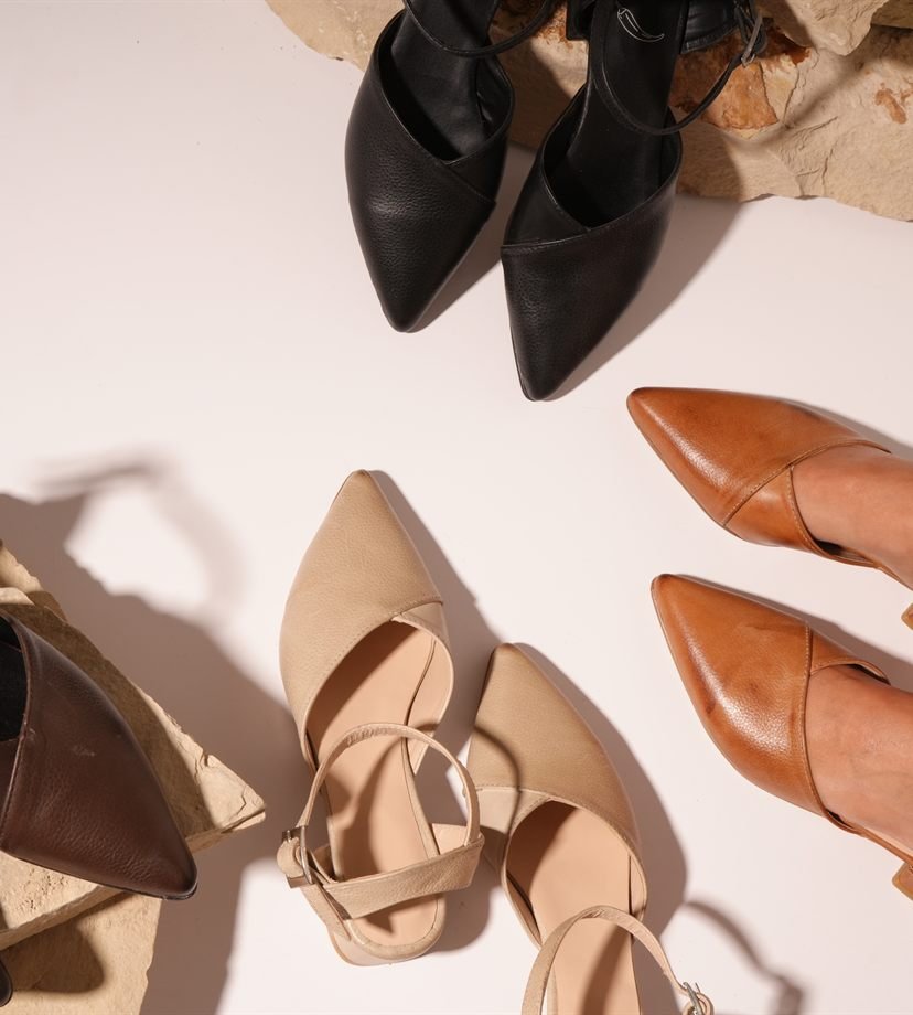 Nina — zapato con patinado artesanal